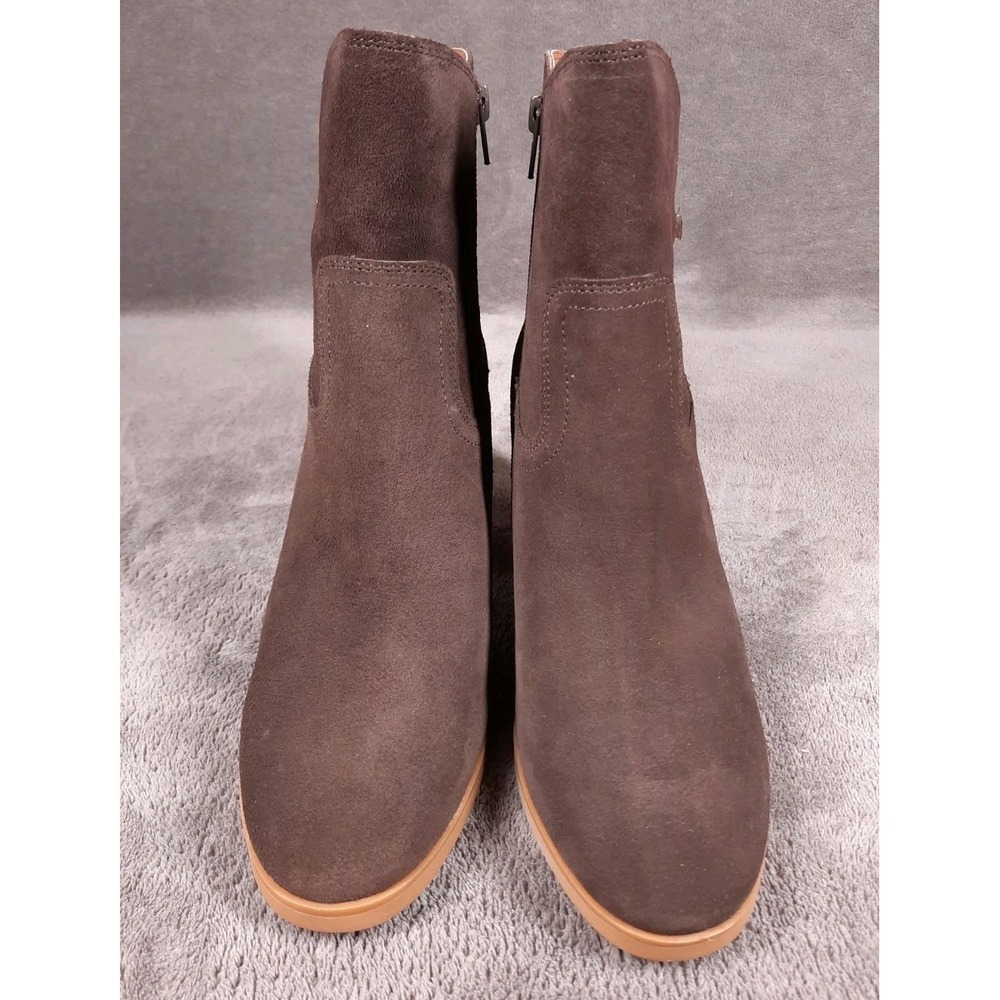 Giani Bernini Olaa-1 Booties Cocoa Faux Suede Size 6.5M - Picture 2 of 7
